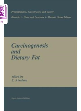 海外直订医药图书Carcinogenesis and Dietary Fat 致癌和膳食脂肪