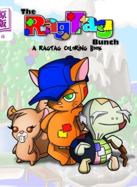 海外直订The RagTag Bunch: A RagTag Coloring Book 《乌合之众:一本乌合之众涂色书》