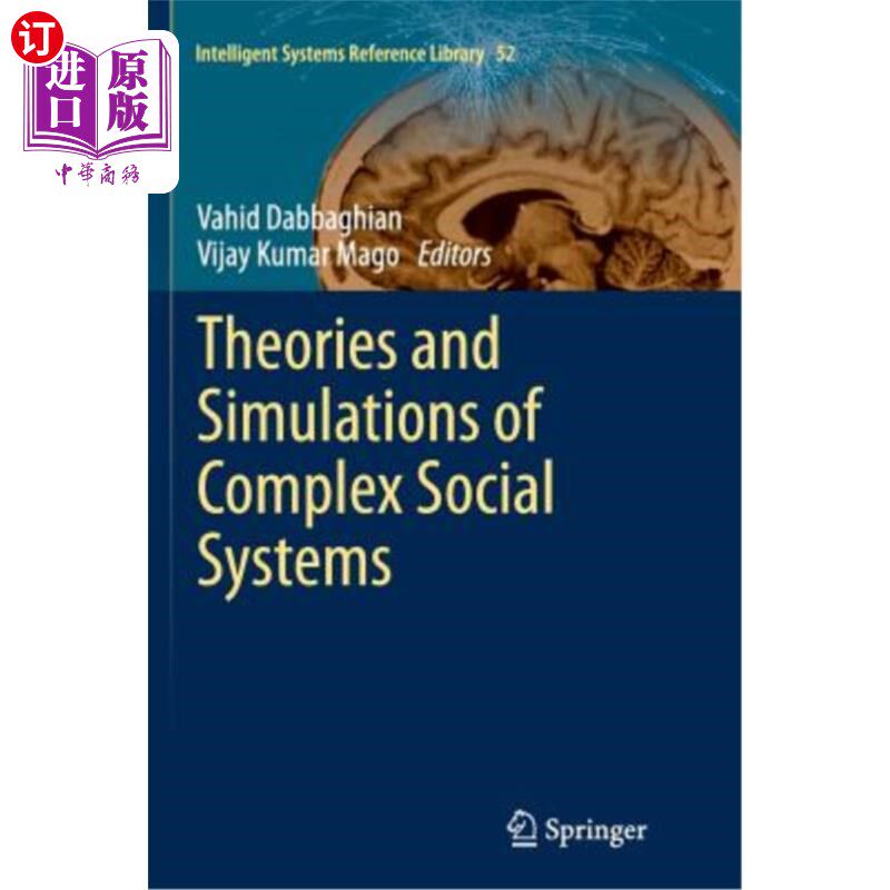 海外直订Theories and Simulations of Complex Social Systems 复杂社会系统的理论与模拟