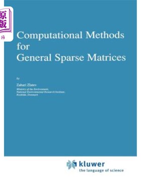 海外直订Computational Methods for General Sparse Matrices 一般稀疏矩阵的计算方法