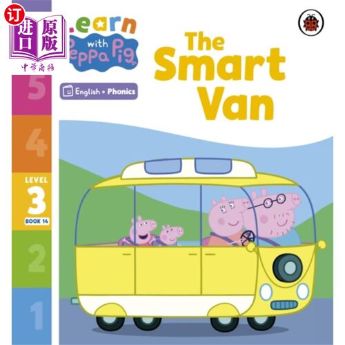 海外直订Learn with Peppa Phonics Level 3 Book 14 - The S... 学习《小猪佩奇》自然拼读第3册第14册-智能货车(自然拼读读