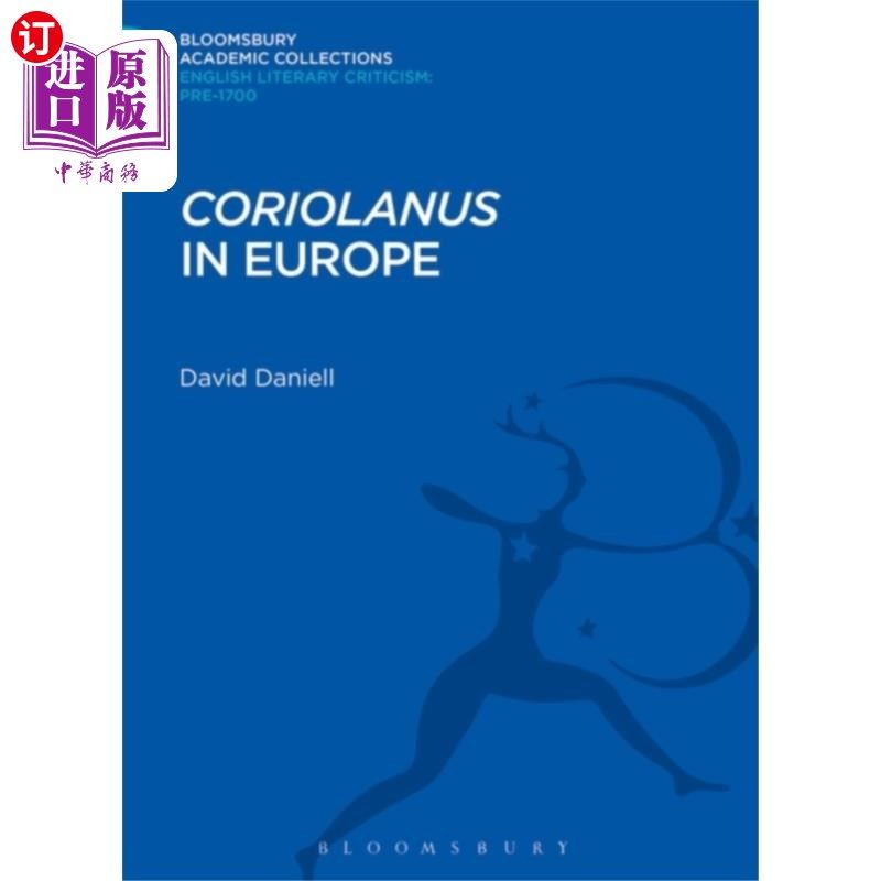 海外直订coriolanus in europe 欧洲的科里奥兰纳斯