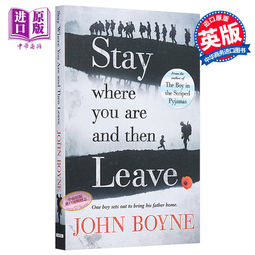 【中商原版】Stay Where You Are And Then Leave英文原版john boyne