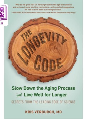 海外直订医药图书The Longevity Code: Slow Down the Aging Process and Live Well for Longer - Secre 长寿密码：减缓衰老
