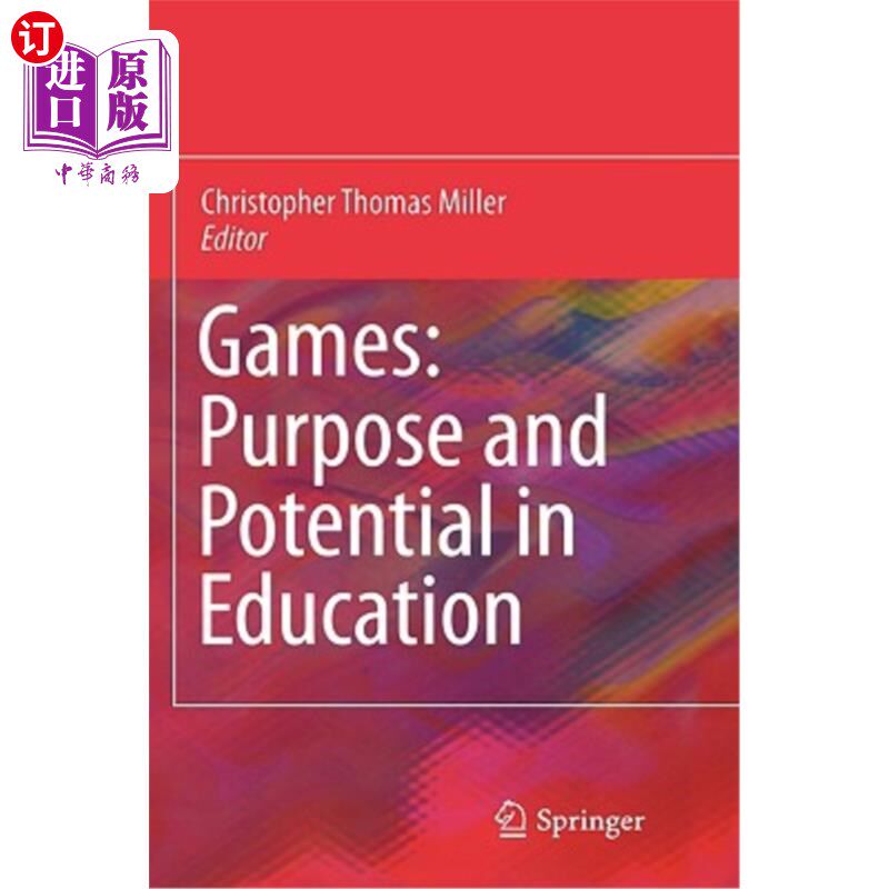 海外直订Games: Purpose and Potential in Education 游戏:教育的目的和潜力