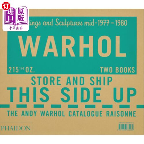 海外直订The Andy Warhol Catalogue Raisonné: Paintings and Sculptures Mid-1977-1980 (Volu 《安迪·沃霍尔绘画艺术目录