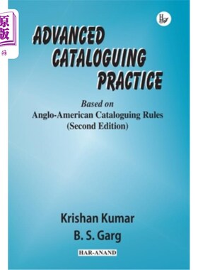 海外直订Advanced Cataloguing Practice 先进的编目实践