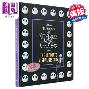 蒂姆波顿圣诞夜惊魂定格动画制作 幕后花絮梦魇的制作 迪士尼动画电影周边英文原版 The Nightmare Before Christmas