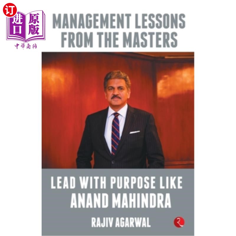 海外直订Lead with Purpose Like Anand Mahindra 像阿南德·马辛德拉一样，带着目标去领导