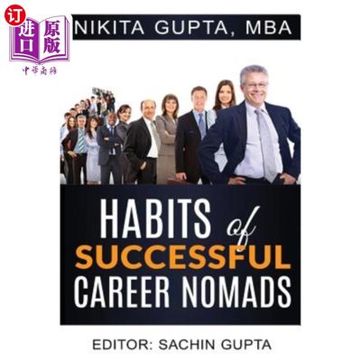 海外直订Habits of Successful Career Nomads 成功的职业游牧者的习惯