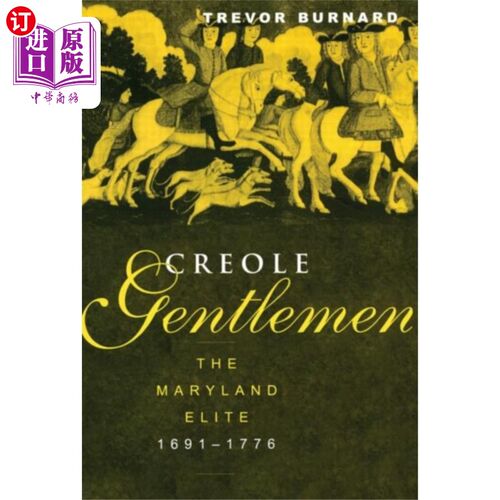 海外直订Creole Gentlemen 克里奥尔语的绅士