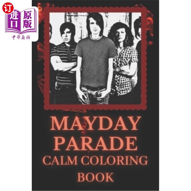【中商海外直订】mayday parade coloring book: art inspired by an