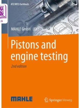 海外直订Pistons and Engine Testing 活塞和发动机测试