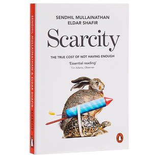 【中商原版】稀缺 英文原版 Scarcity: The True Cost of Not Having Enough