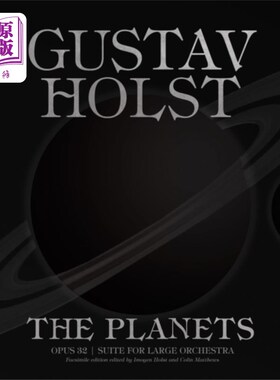 海外直订Planets: facsimile edition 行星:传真版
