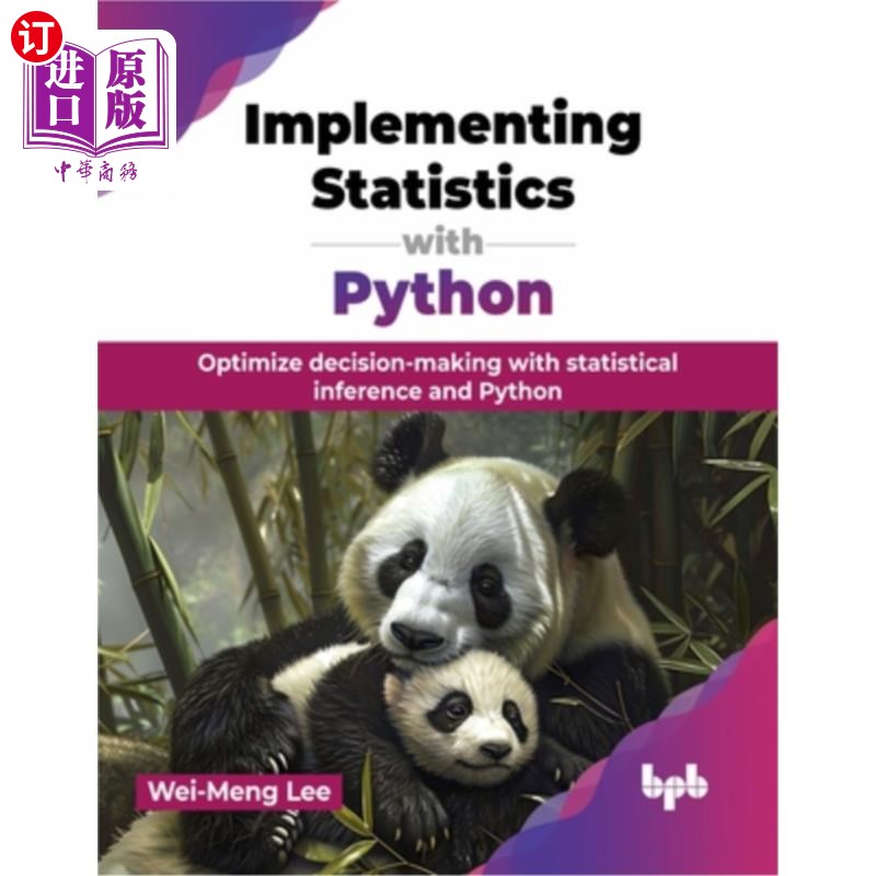 海外直订Implementing Statistics with Python: Optimize decision-making with statistical i 用Python实现统