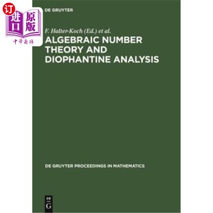 海外直订Algebraic Number Theory and Diophantine Analysis 代数数论与丢番图分析“,
