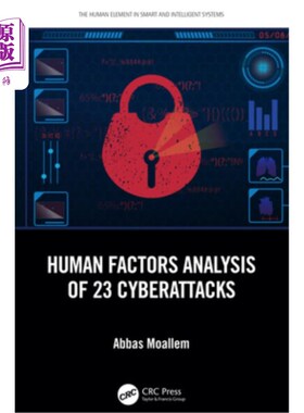 海外直订Human Factors Analysis of 23 Cyberattacks 23起攻击的人为因素分析