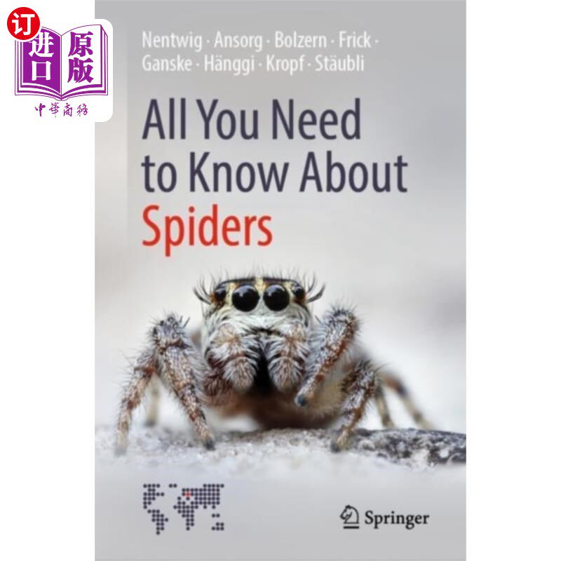海外直订医药图书All You Need to Know About Spiders 关于蜘蛛你需要知道的一切