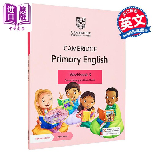 NEW Cambridge Primary English Workbook 3 剑桥小学英语练习册三年级【中商原版】