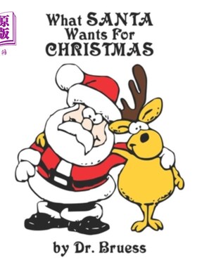 海外直订What SANTA wants for CHRISTMAS 圣诞老人想要什么圣诞礼物