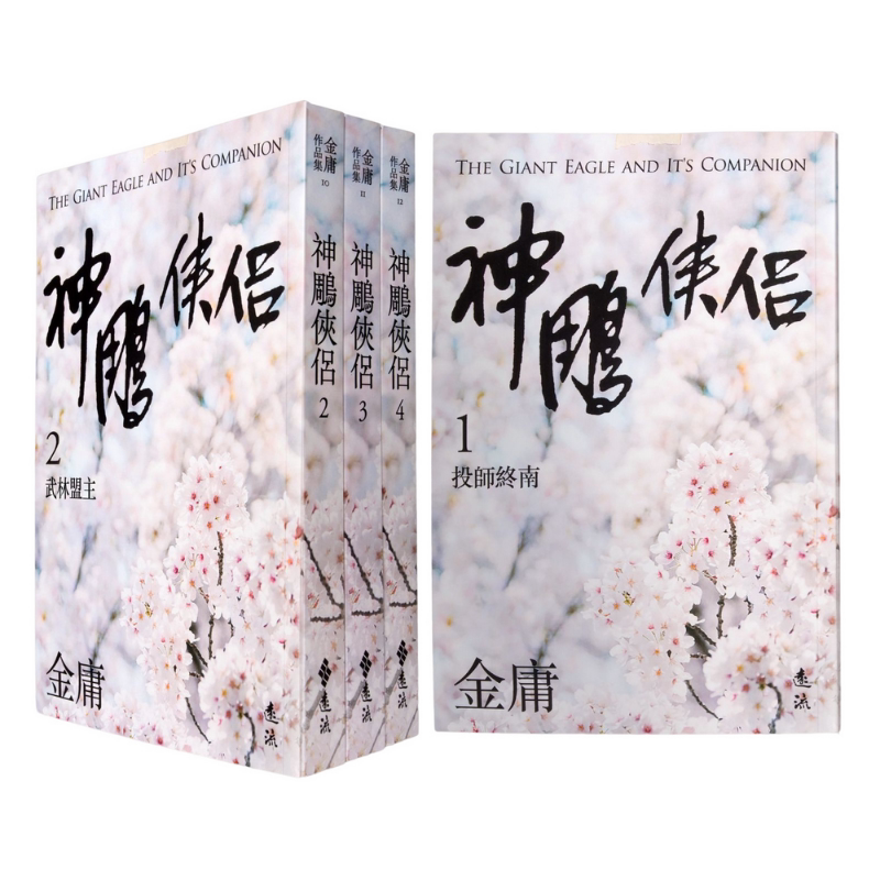 神雕侠侣 全四册 亮彩映象修订版 港台原版 金庸 远流出版 武侠小说【中商原版】