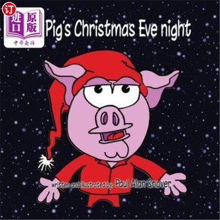 Christmas Eve Night 平安夜 海外直订Pa 小猪爸爸 Pig