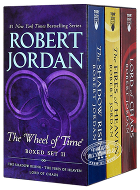 Wheel of Time Premium Boxed Set II Books 4-6 英文原版 时光之轮4-6盒装 Robert Jordan【中商原版】