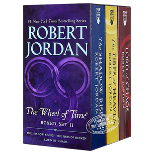预售 Wheel of Time Premium Boxed Set II Books 4-6 英文原版 时光之轮4-6盒装 Robert Jordan【中商原版】
