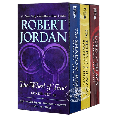 Wheel of Time Premium Boxed Set II Books 4-6 英文原版 时光之轮4-6盒装 Robert Jordan【中商原版】