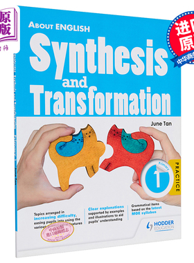 现货 新加坡教辅Hodder About English Synthesis & Transformation P1 英语单词句型合成与转换 小学1年级 英文原版【中商原版】
