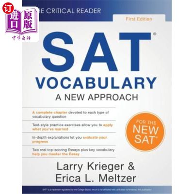 海外直订SAT Vocabulary: A New Approach SAT词汇：一种新方法