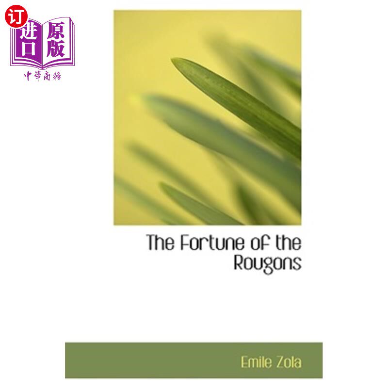 海外直订the fortune of the rougons 鲁贡人的命运