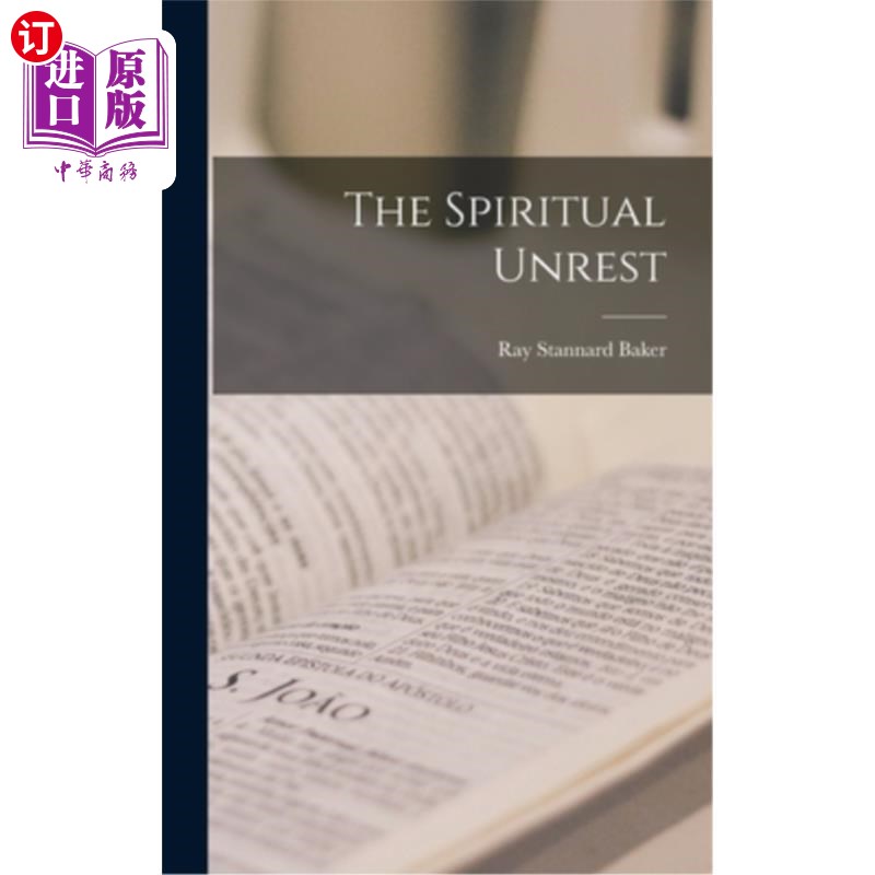 海外直订The Spiritual Unrest 精神上的不安