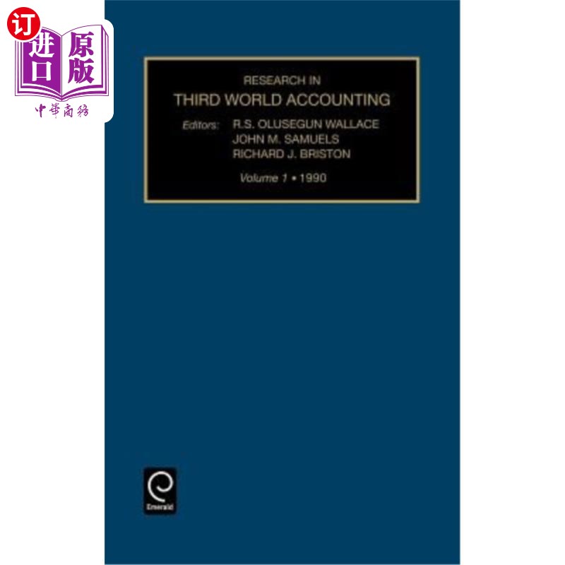 海外直订Research in Third World Accounting 第三世界会计研究:年度研究报告