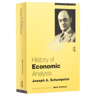 经济分析史 豆瓣高分 英文原版 History of Economic Analysis Joseph A. Schumpeter 【中商原版】