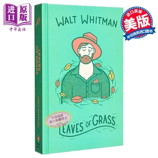 Walt 外国经典 自由诗之父 Whitman 中商原版 草叶集 英文原版 Leaves 惠特曼 诗歌 Grass