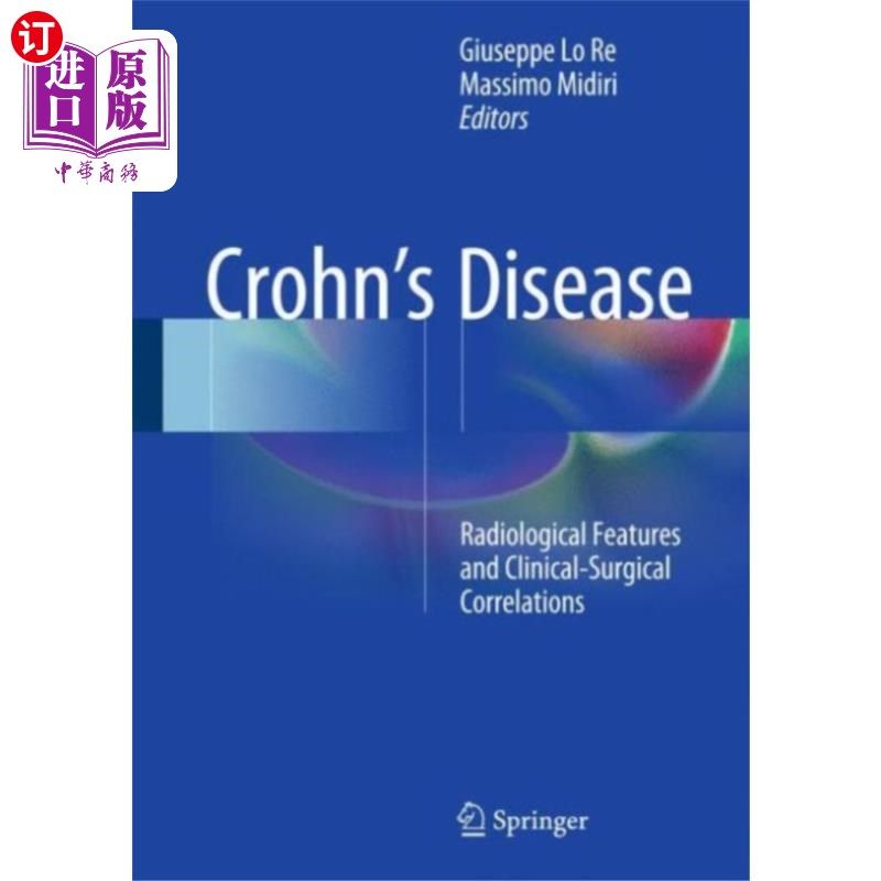 海外直订医药图书Crohn's Disease 克罗恩氏病