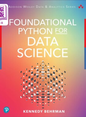 海外直订Foundational Python for Data Science 基础Python数据科学