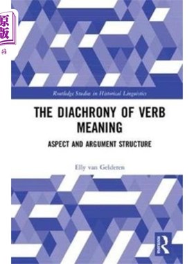 海外直订Diachrony of Verb Meaning 动词意义的历时性