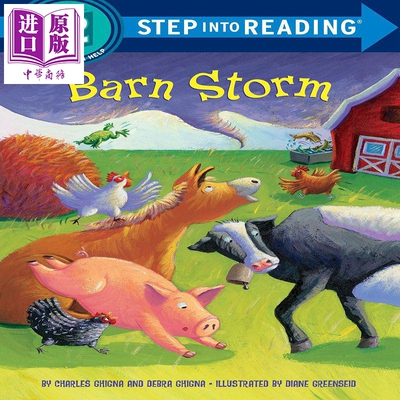 现货 Step into Reading(Step 2)Barn Storm 兰登阅读进阶2 农场风暴 英文原版儿童亲子少儿绘本3-6岁【中商原版】