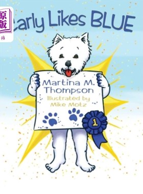 海外直订Carly Likes Blue 卡莉喜欢蓝色