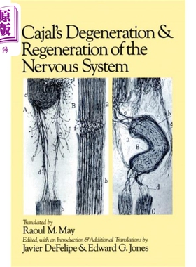 现货 神经系统退化与再生 卡哈尔 Cajals Degeneration and Regeneration of the Nervous System 英文原版 Cajal【中商原版】