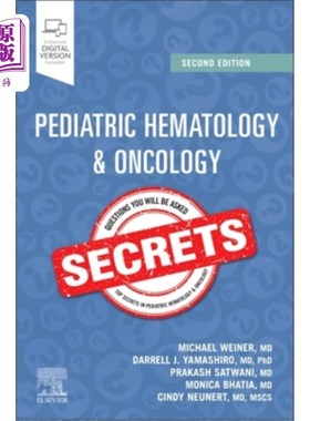 海外直订医药图书Pediatric Hematology & Oncology Secrets 小儿血液学和肿瘤学秘密