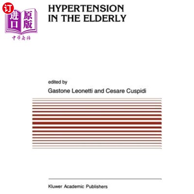 海外直订医药图书Hypertension in the Elderly 老年人的高血压