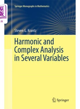 海外直订Harmonic and Complex Analysis in Several Variabl... 多变量的调和与复变分析