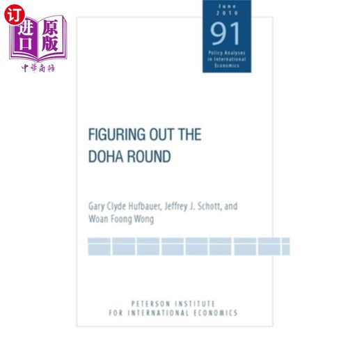 海外直订Figuring Out the Doha Round 搞清楚多哈回合