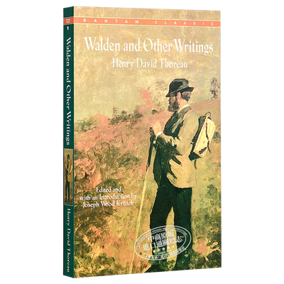 预售 【中商原版】瓦尔登湖及其他作品 英文原版 Walden and Other Writings 亨利·梭罗 Henry David Thoreau