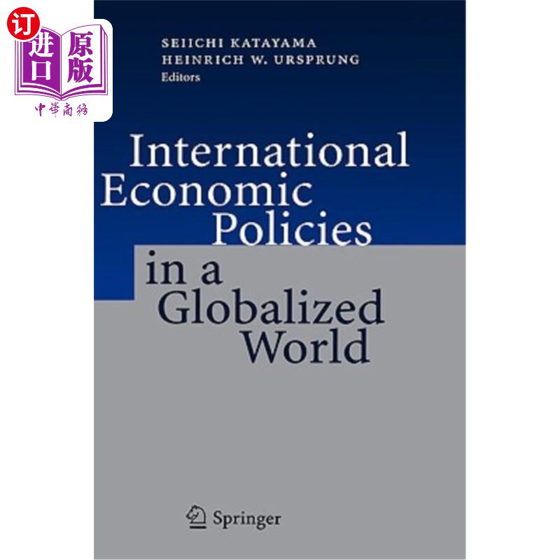 海外直订International Economic Policies in a Globalized World 全球化世界中的国际经济政策