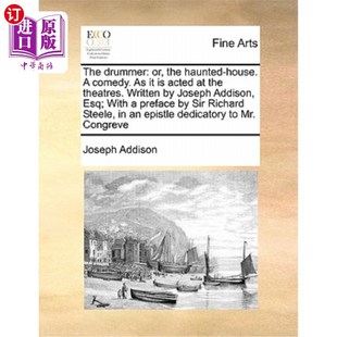 Drummer Theatres. 或者 House. Comedy. 一个喜剧 鬼屋 the Acted Haunted 鼓手 海外直订The